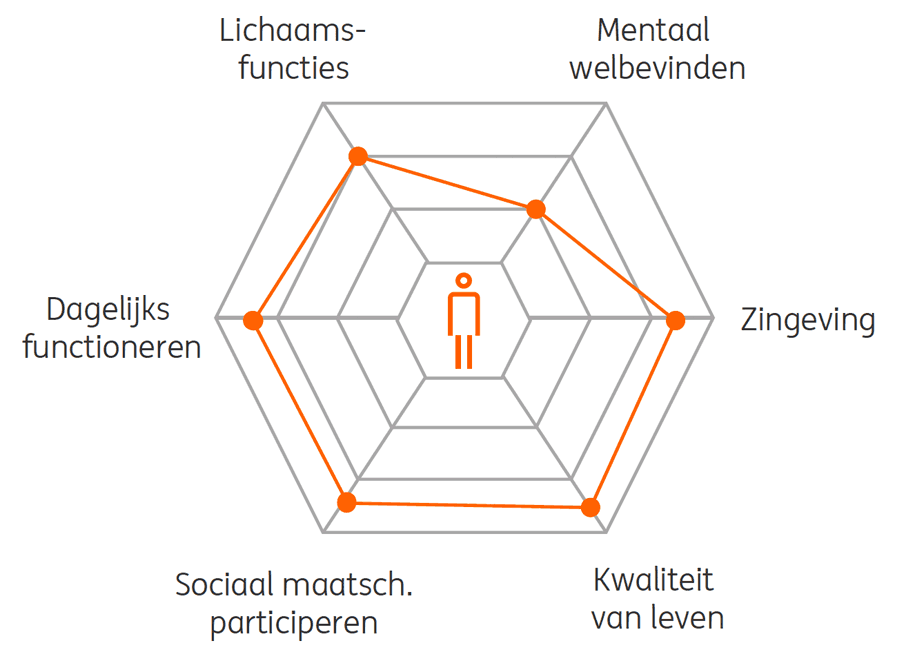 De zes dimensies van positieve gezondheid